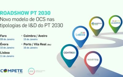 ROADSHOW Portugal 2030 sobre novo modelo de Custos Simplificados para I&D