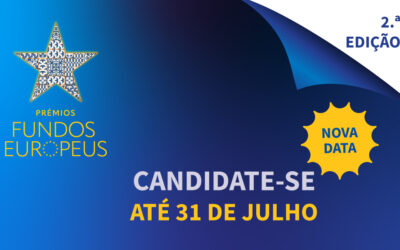 NOVA DATA! – Candidaturas à 2.ª edição dos Prémios dos Fundos Europeus prorrogadas até 31 de julho